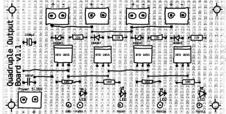 Quadruble Output Board